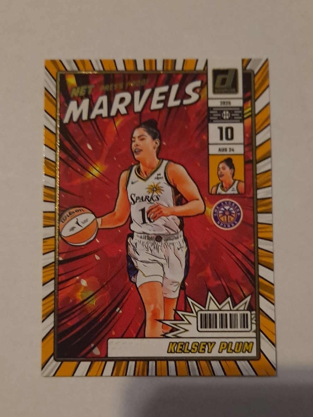 Donruss Marvels Kelsey Plum Trading Card